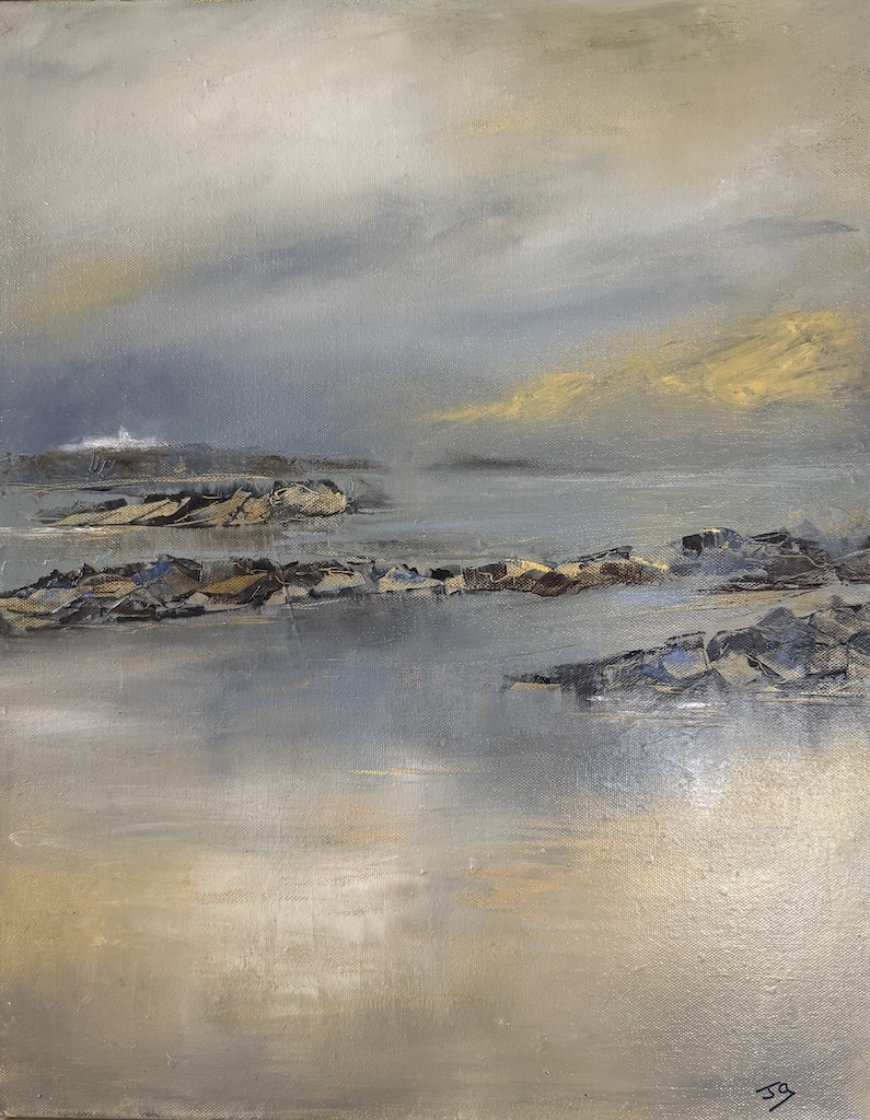 Calm before the storm (looking towards the Farne islands)